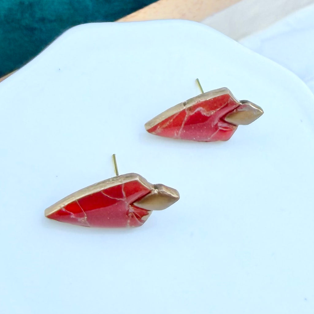 Charlie | Art Deco Stud | Autumn and Spring