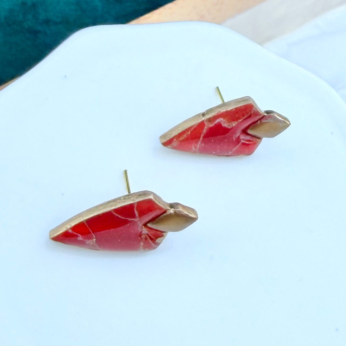 Charlie | Art Deco Stud | Autumn and Spring