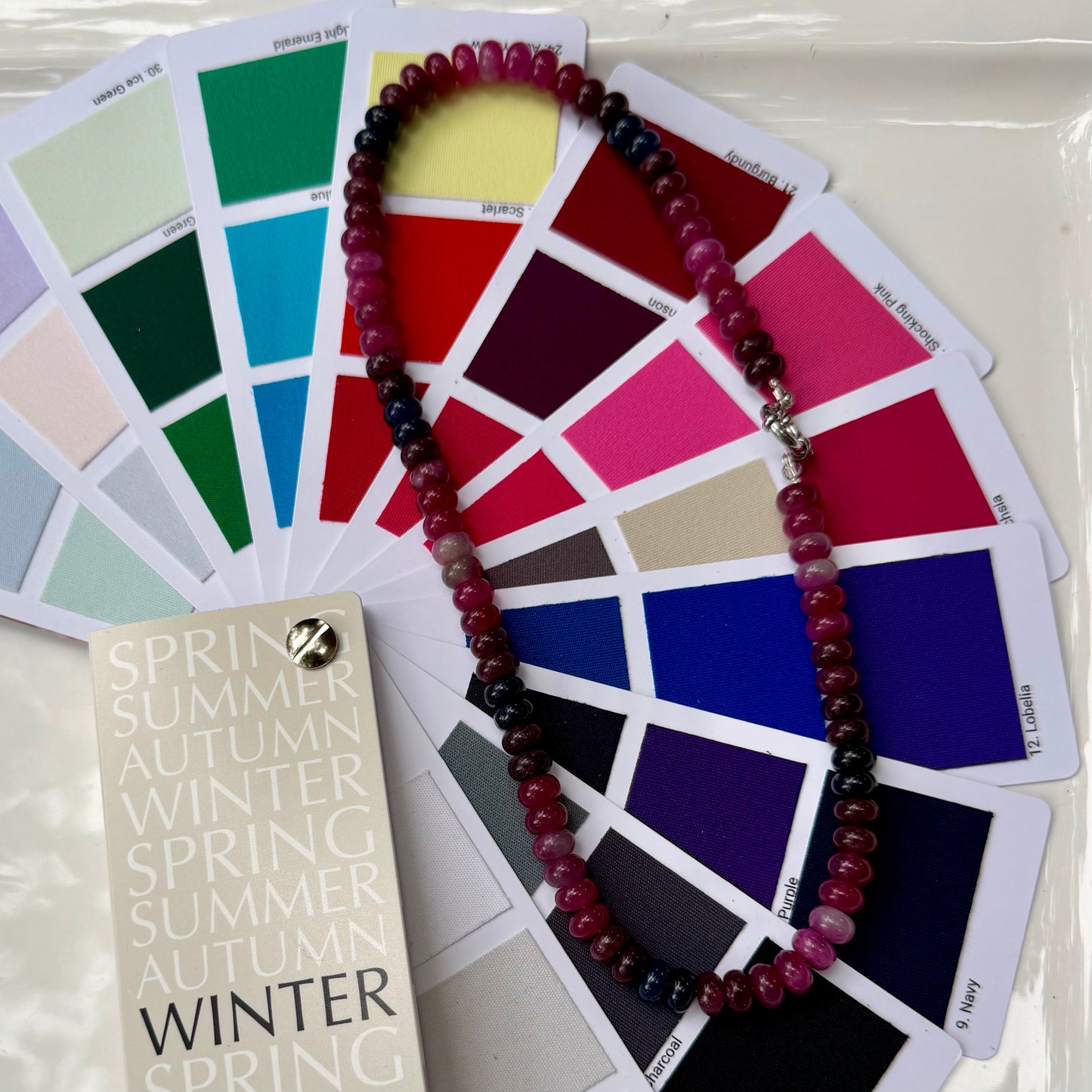 Ava | Burgundy | Dark Winter/Dark Summer