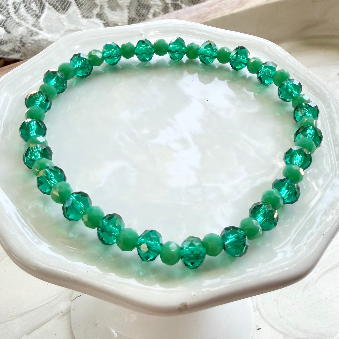 Malia | Dark Emerald and Jade | Winter