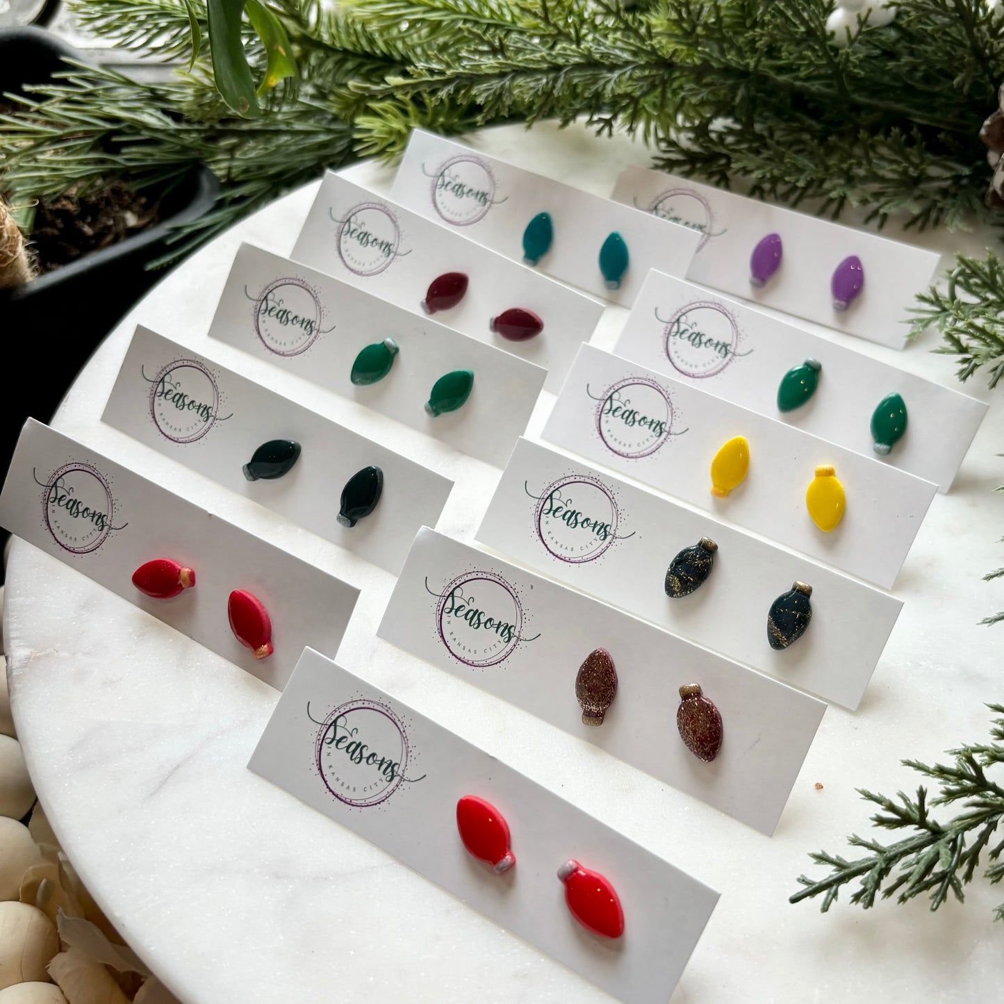 Christmas Light Studs | All Season