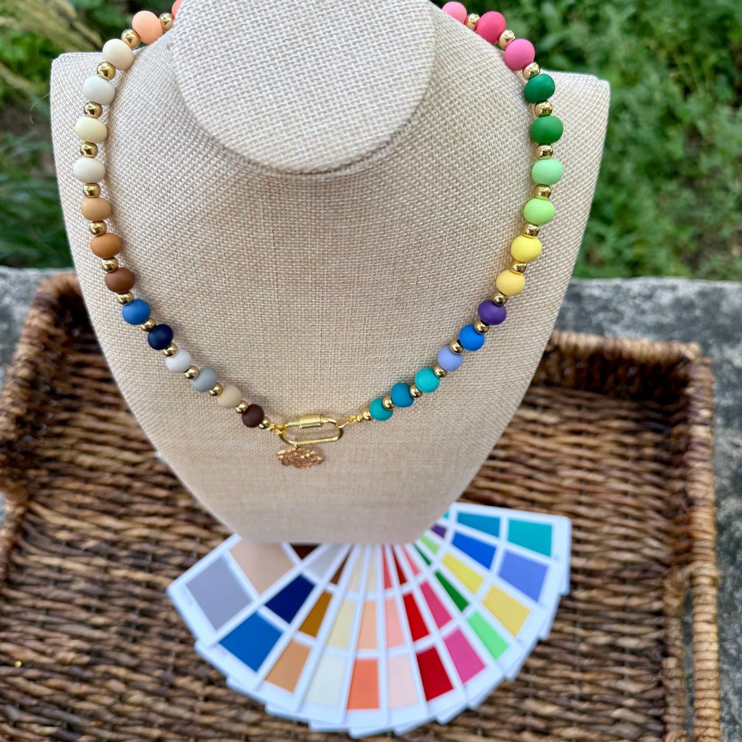 Palette Wearables | Carabiner Necklace | Spring