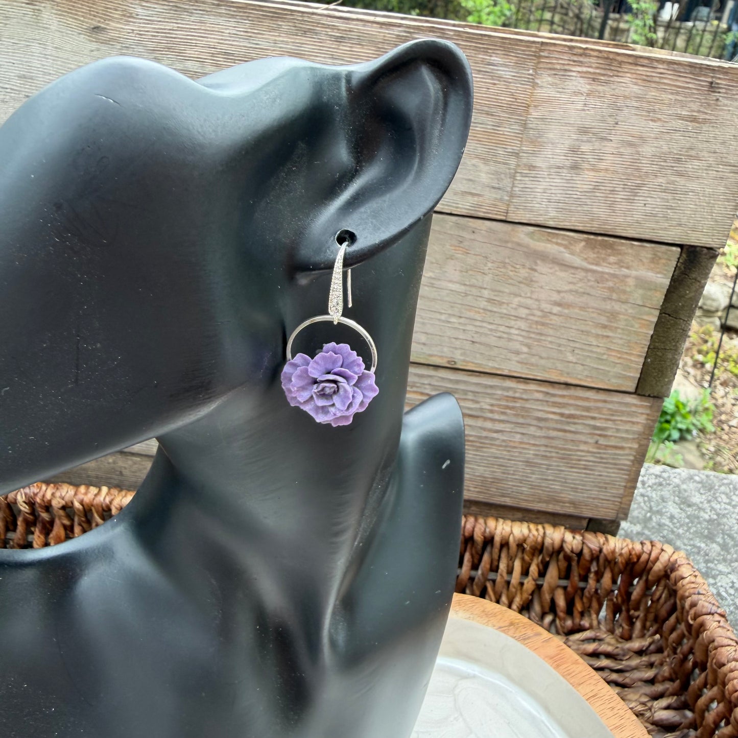Amelia | Floral Dangle | Customizable