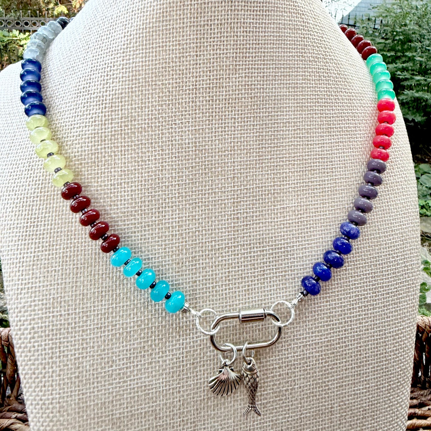 Ava | Multi with Indigo Spacers | Winter