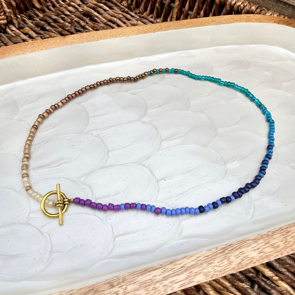 Ombré Mini  | Green Purple Blue | Spring