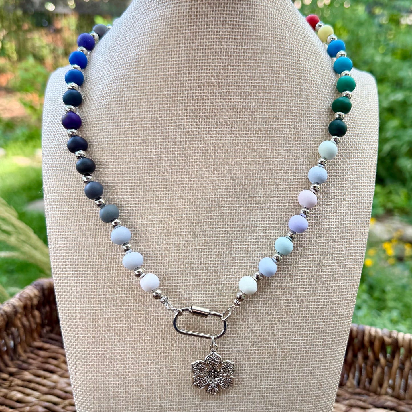 Palette Wearables | Carabiner Necklace | Winter