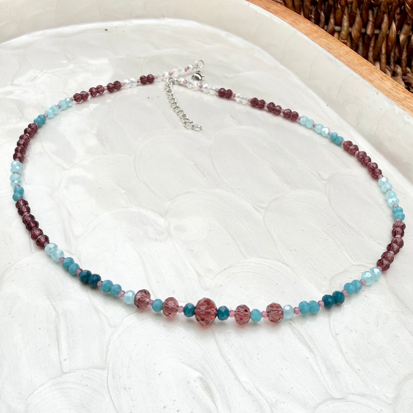 Luciana | Plum, Sea Green, Sky Blue, Powder Blue | Summer