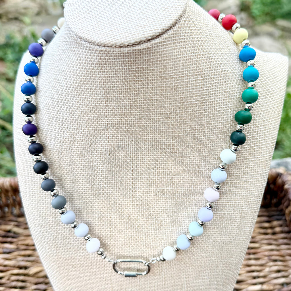 Palette Wearables | Carabiner Necklace | Winter