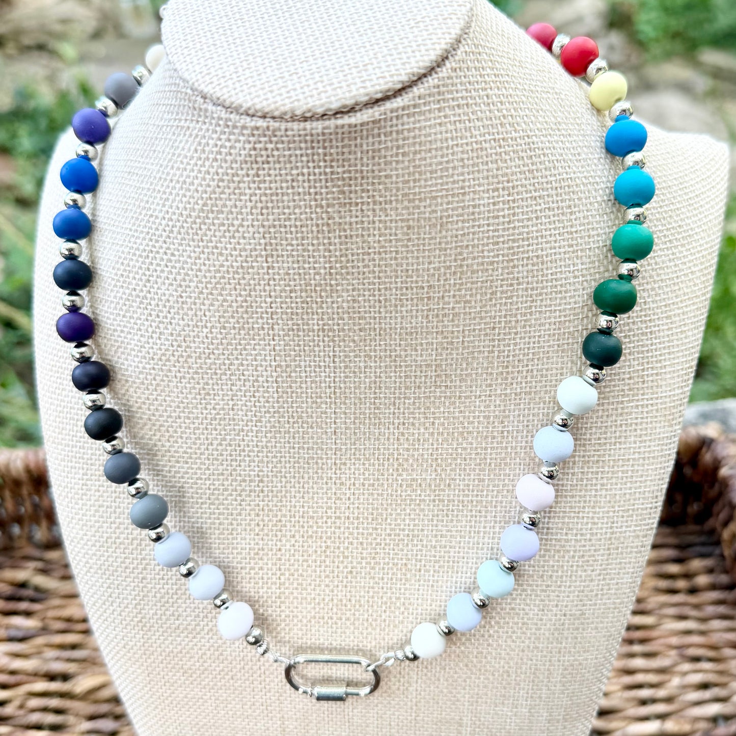 Palette Wearables | Carabiner Necklace | Winter