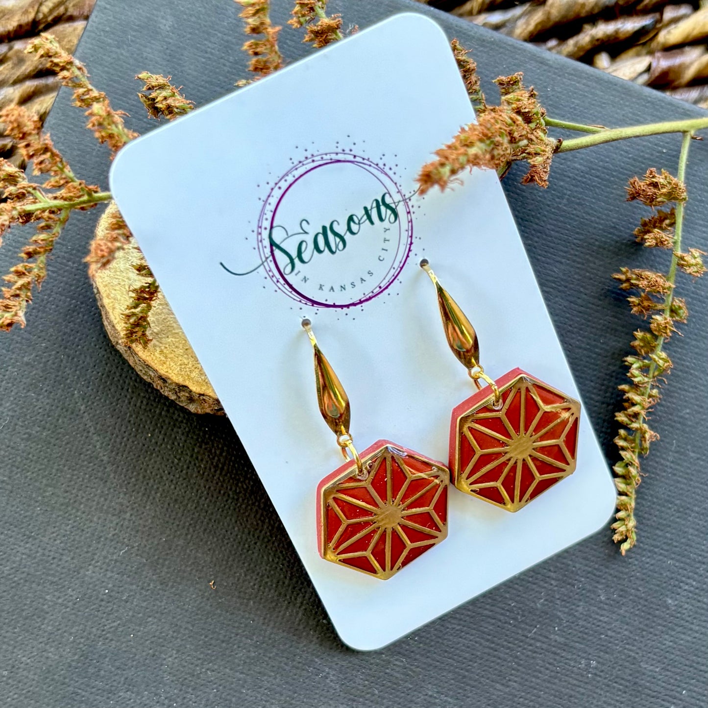 Parker | Hexagon | Chestnut | Autumn