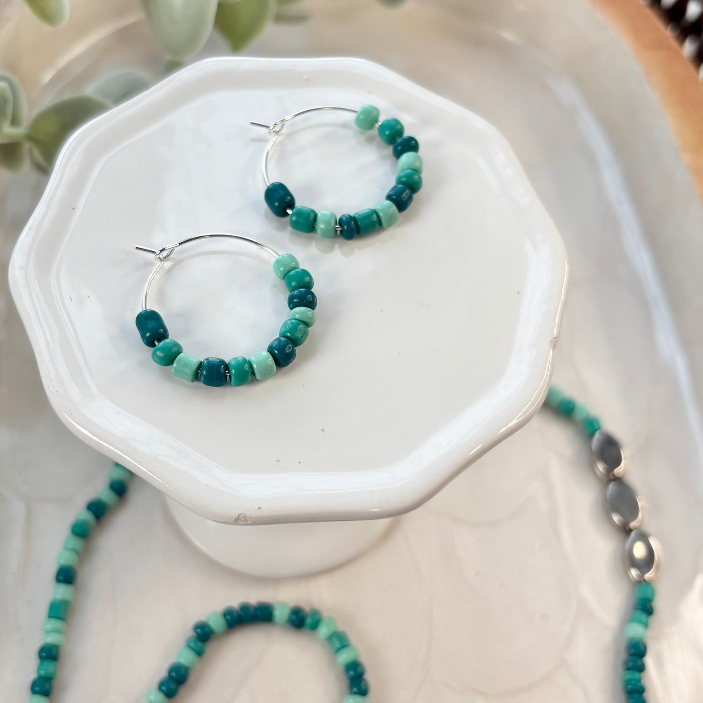 Sadie | Green | Hoops | Summer