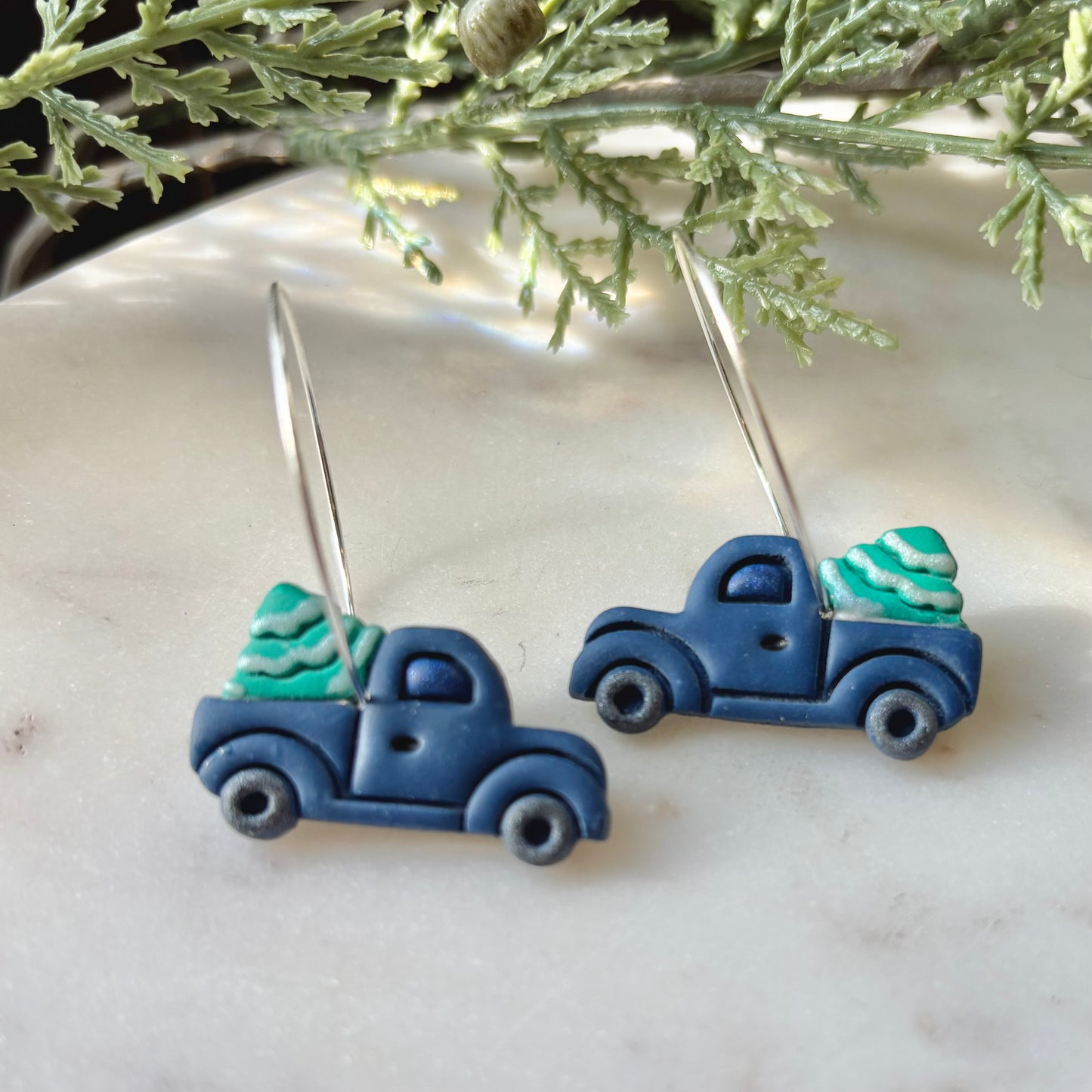 Blue Christmas Truck | Summer