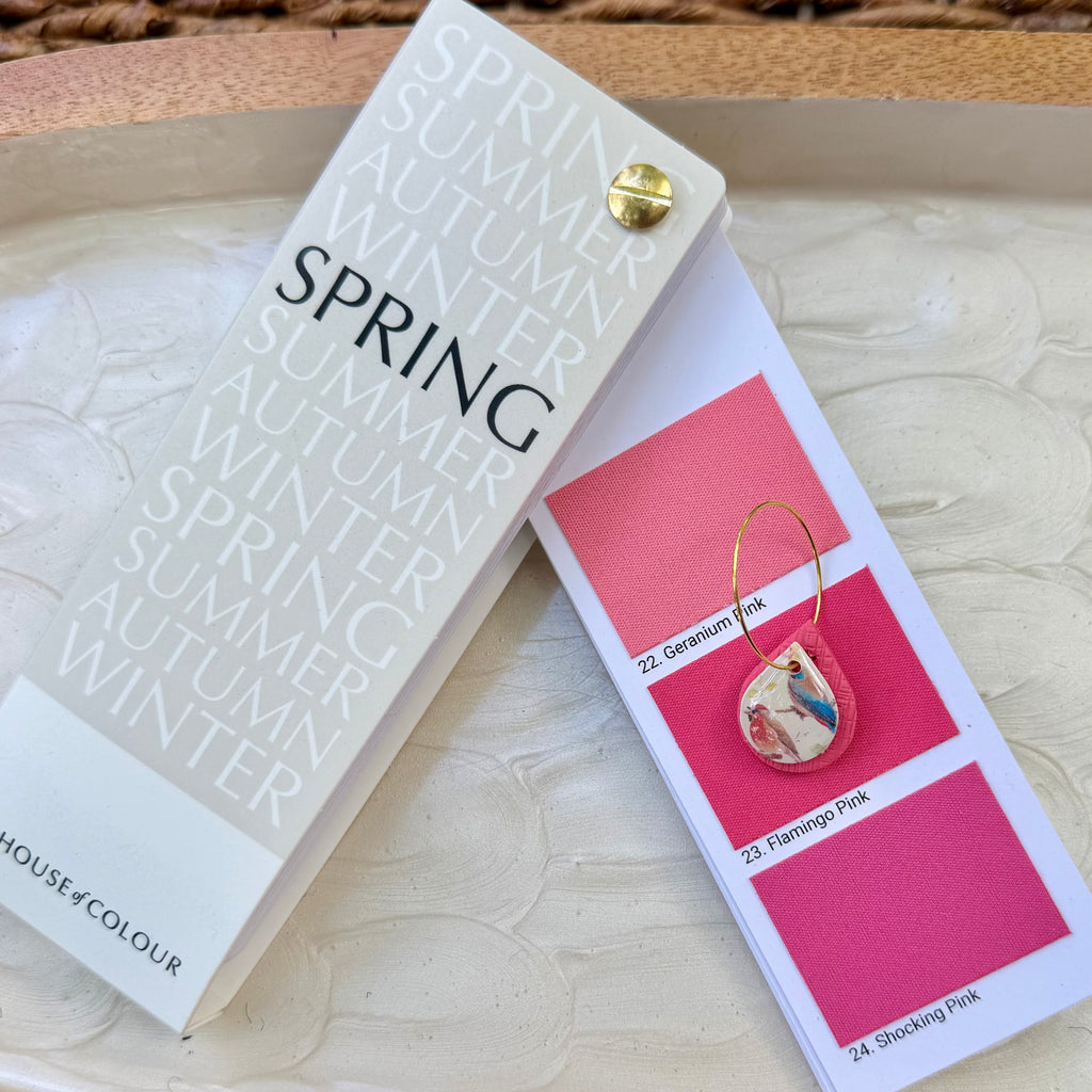 Gwen | Teardrop Hoops | Spring