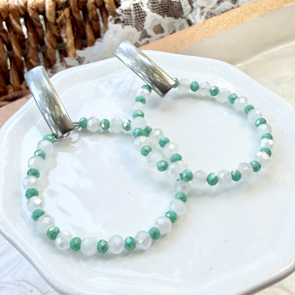 Remy | Pastel Jade and Soft White | Summer