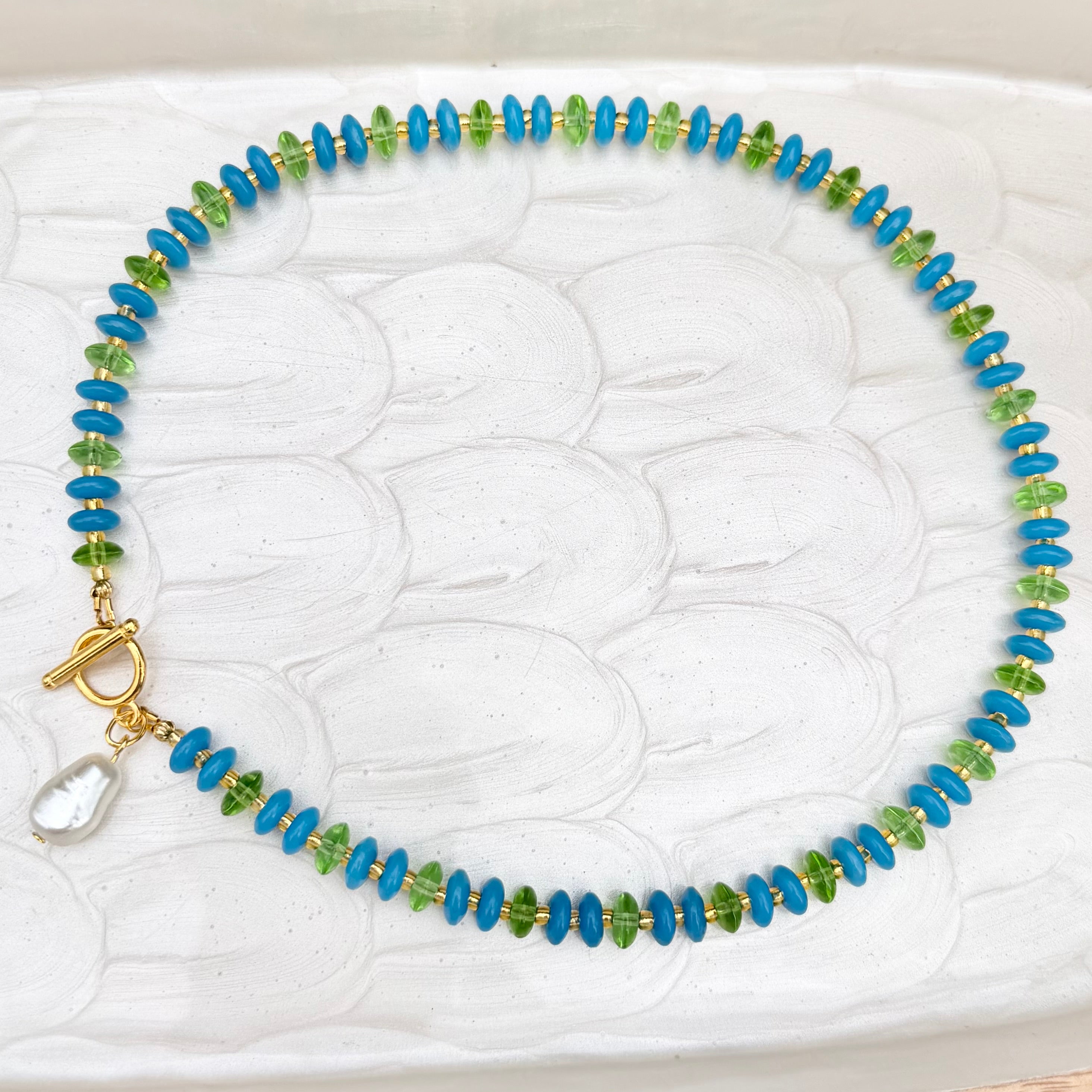Elani | Green and Turquoise | Spring