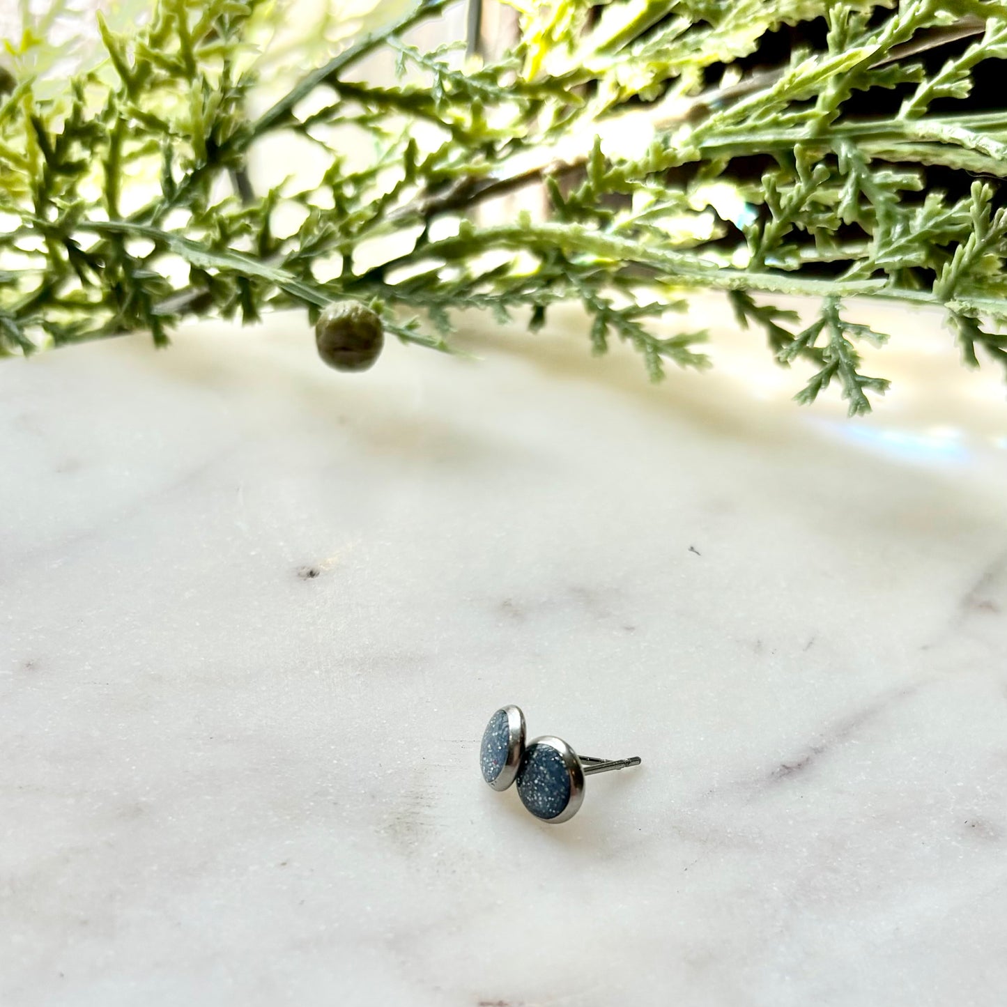 Gina | Mini Bevels | Blue Grey | Summer