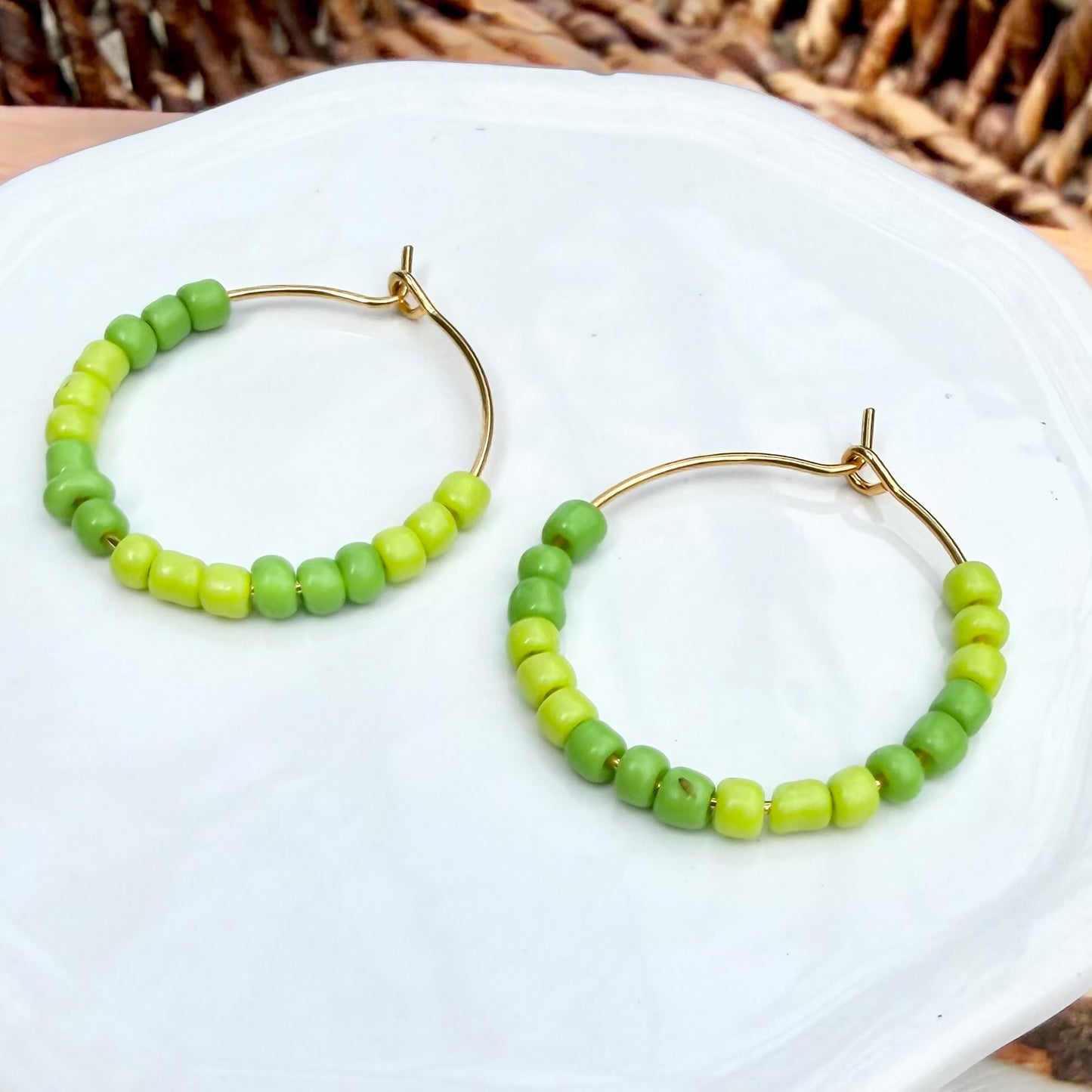Sadie | Lime and Grass Green | Autumn