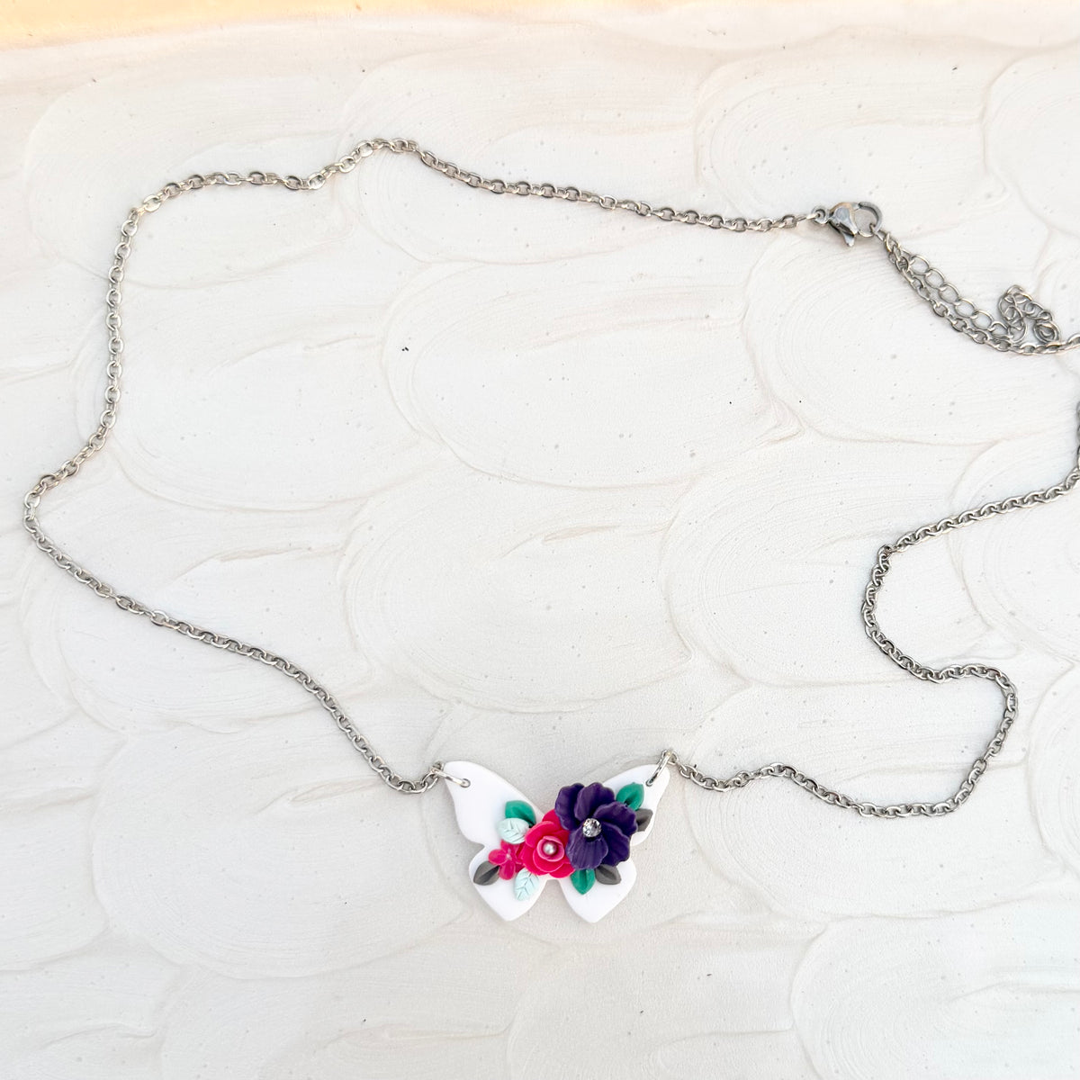 Natalia | Butterfly Necklace | Winter