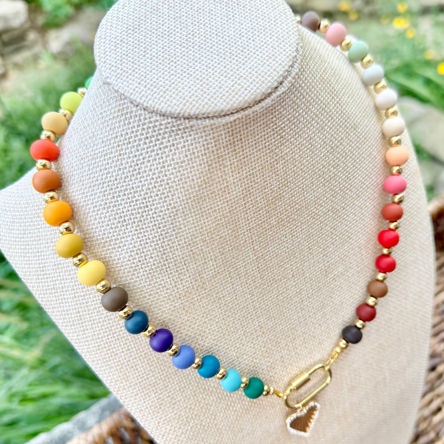 Palette Wearables | Carabiner Necklace | Autumn