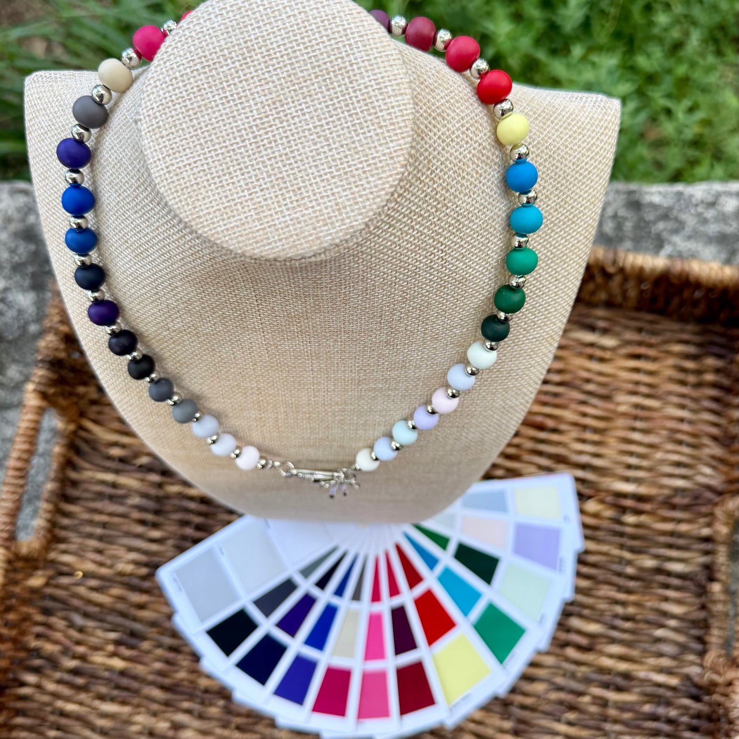 Palette Wearables | Carabiner Necklace | Winter