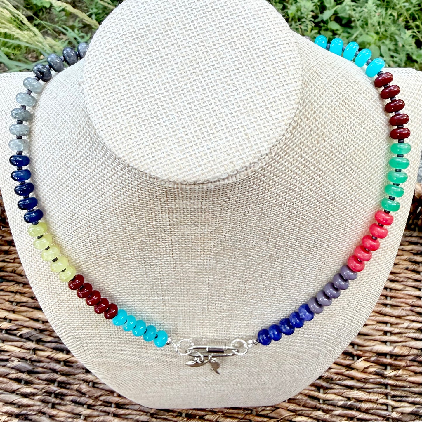 Ava | Multi with Indigo Spacers | Winter