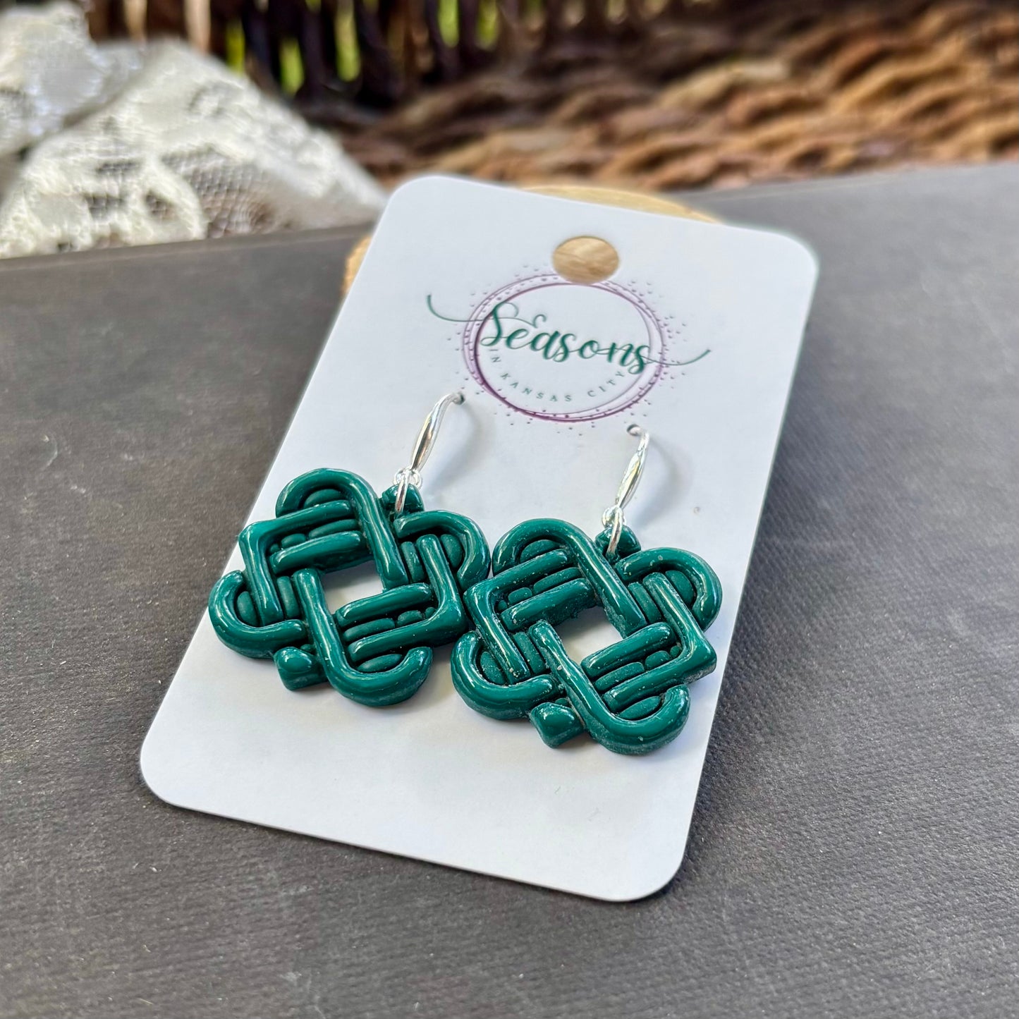 Knotted Up | Square Dangle | Winter and Summer