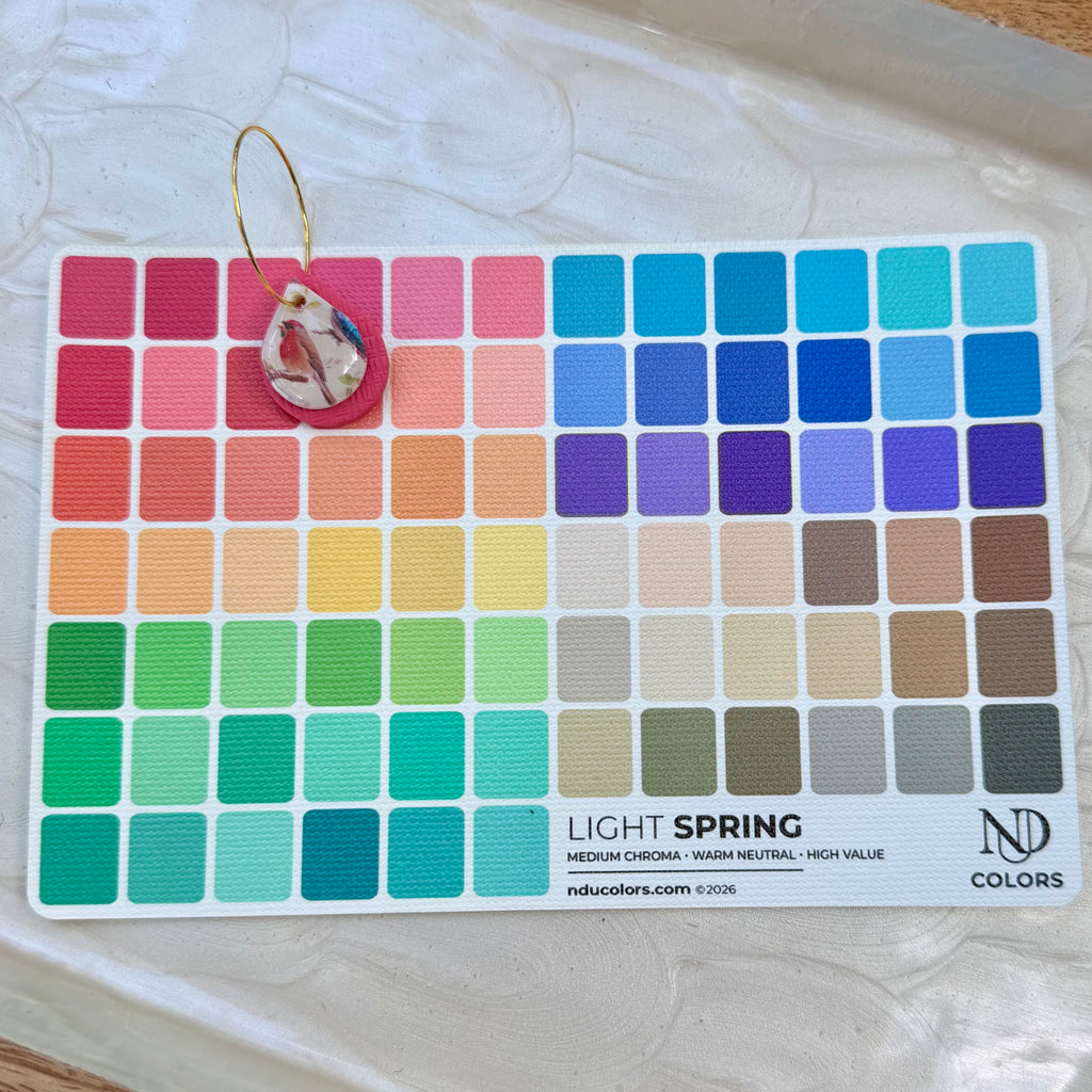 Gwen | Teardrop Hoops | Spring