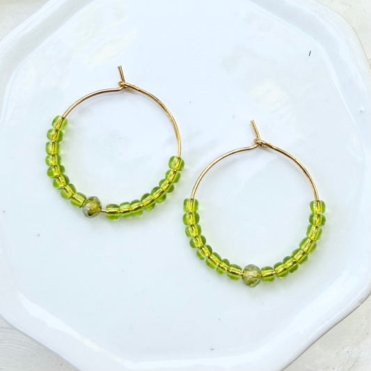 Malia | Shimmer Lime Green | Autumn
