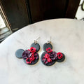 Minnie | Large Floral | Necklace or Earrings | Winter