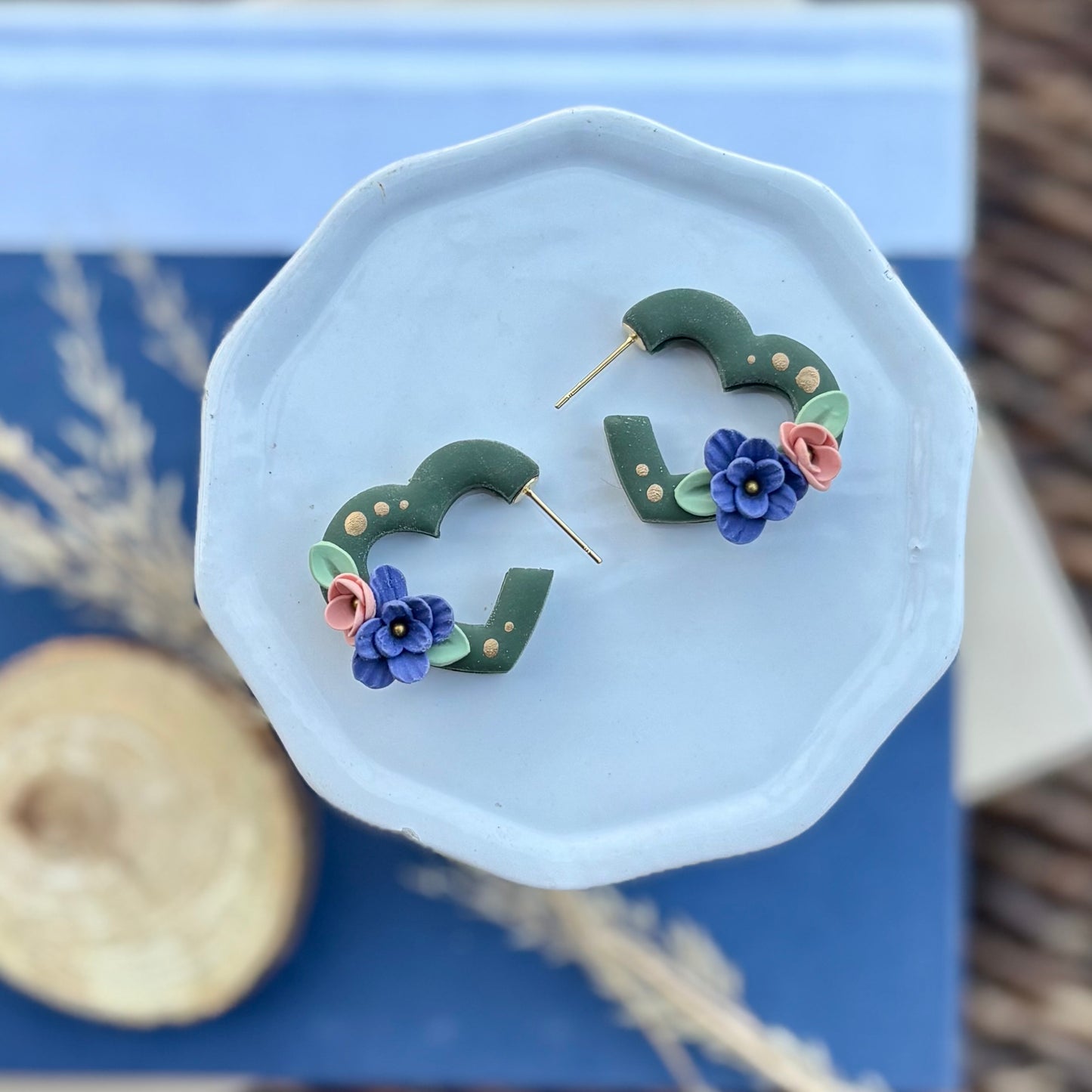 Lyla | Heart Hoops | Autumn