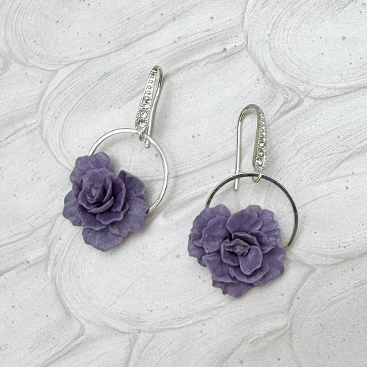 Amelia | Floral Dangle | Customizable