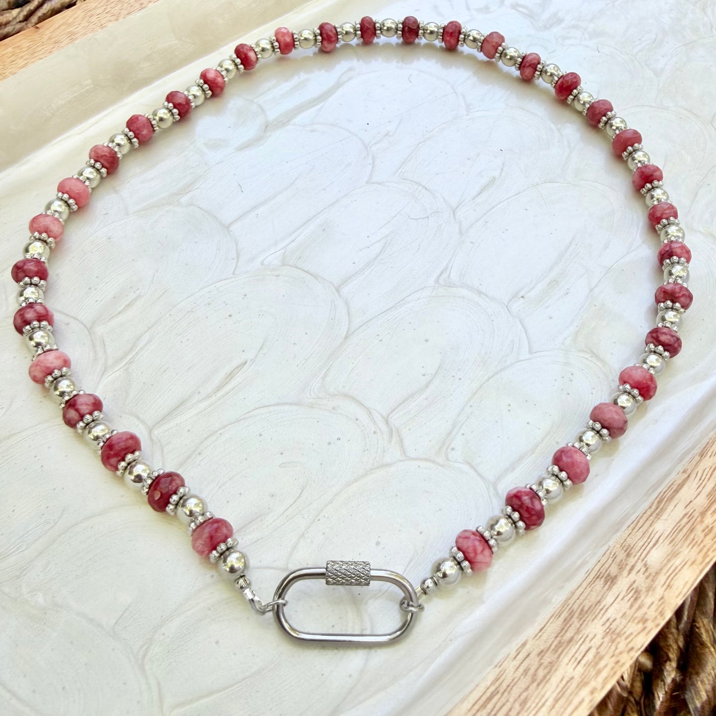 Ava | Rose Madder and Silver | Summer