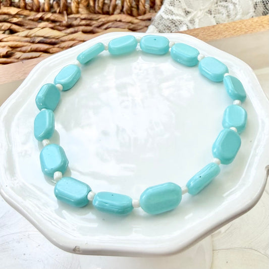 Marlow | Bracelet | Duck Egg | Summer