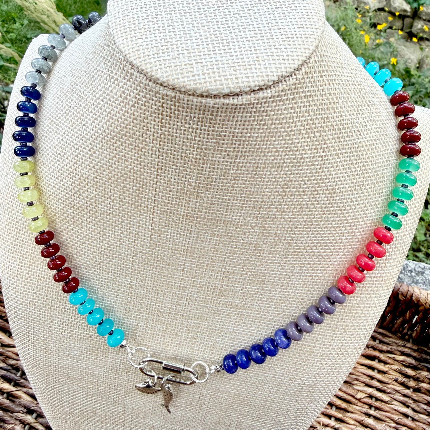 Ava | Multi with Indigo Spacers | Winter