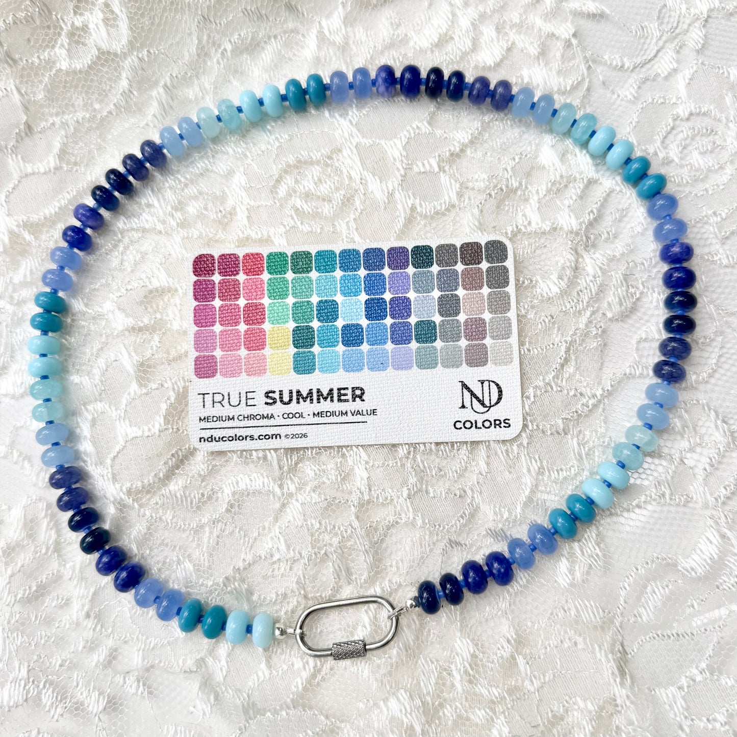 Ava | Blues with Delph Spacers | True Summer