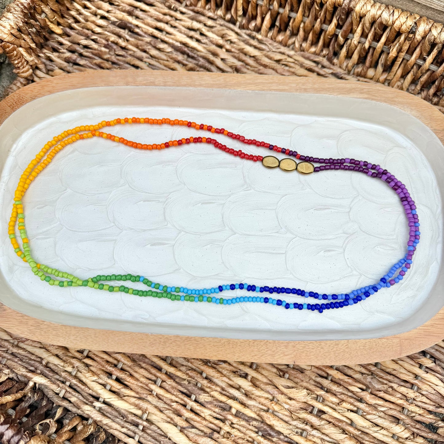 Ella | Rainbow with Brass | Autumn and Spring