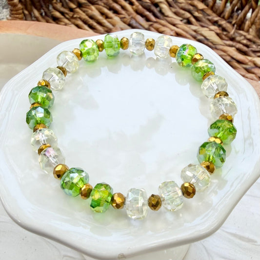 Malia | Grass Green Bracelet | Autumn