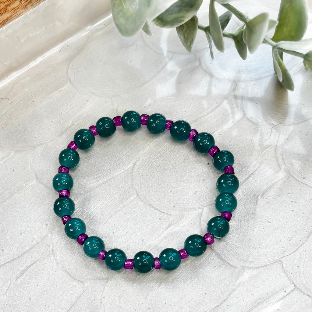 Mabel | Light Emerald and Ice Lavender | Winter