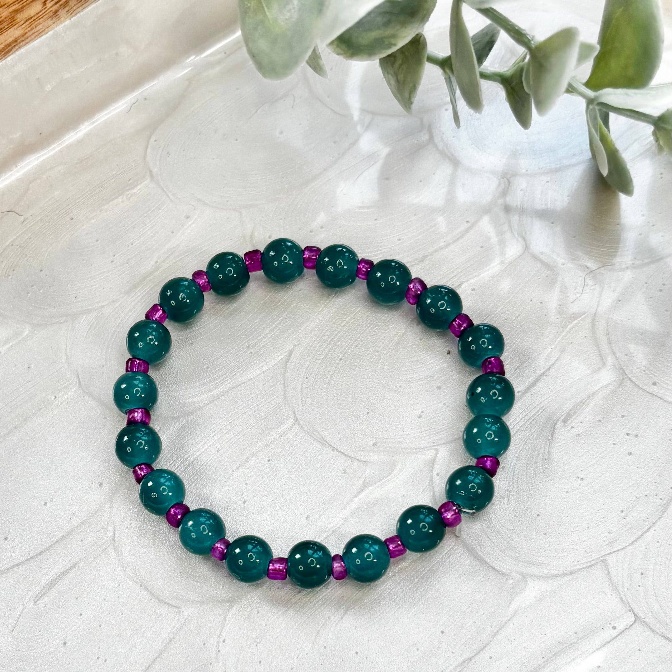 Mabel | Light Emerald and Ice Lavender | Winter