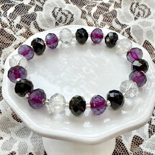 Malia | Royal Purple and Black | Winter