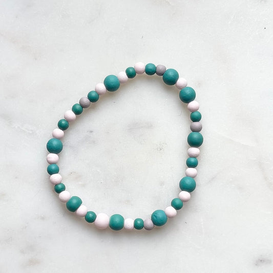Wren | Pastel Rose and Jade | Summer