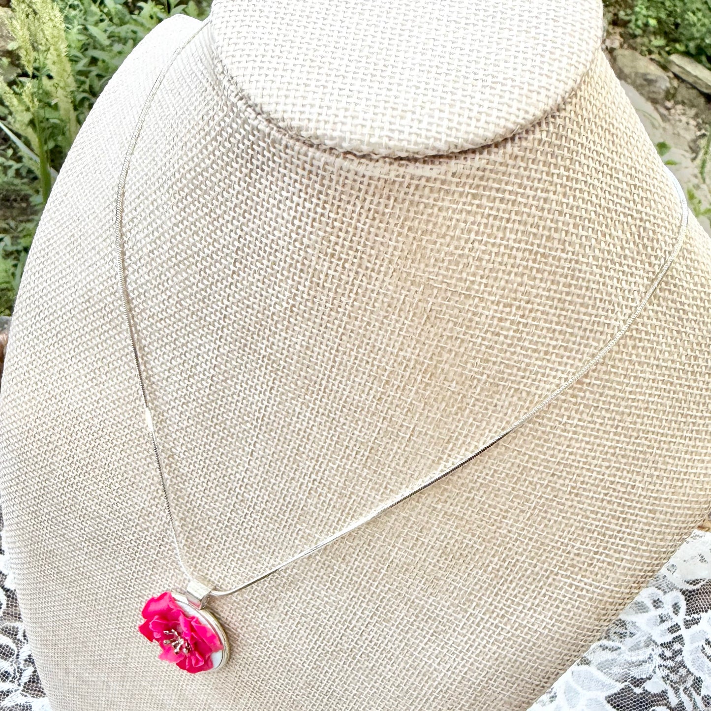Emilia | Magenta Flower | Winter
