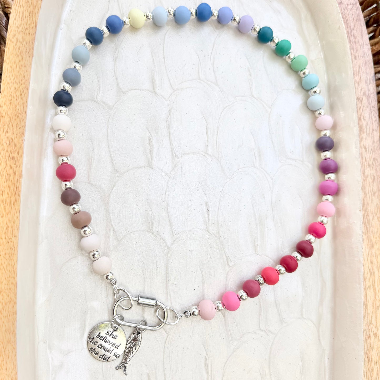 Palette Wearables | Carabiner Necklace | Summer