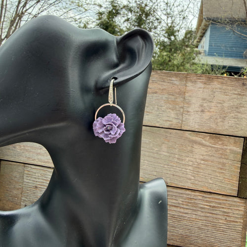 Amelia | Floral Dangle | Customizable