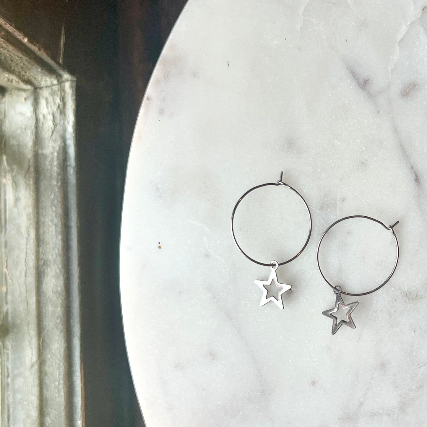 Charmed | Star Hoops | Winter and Summer