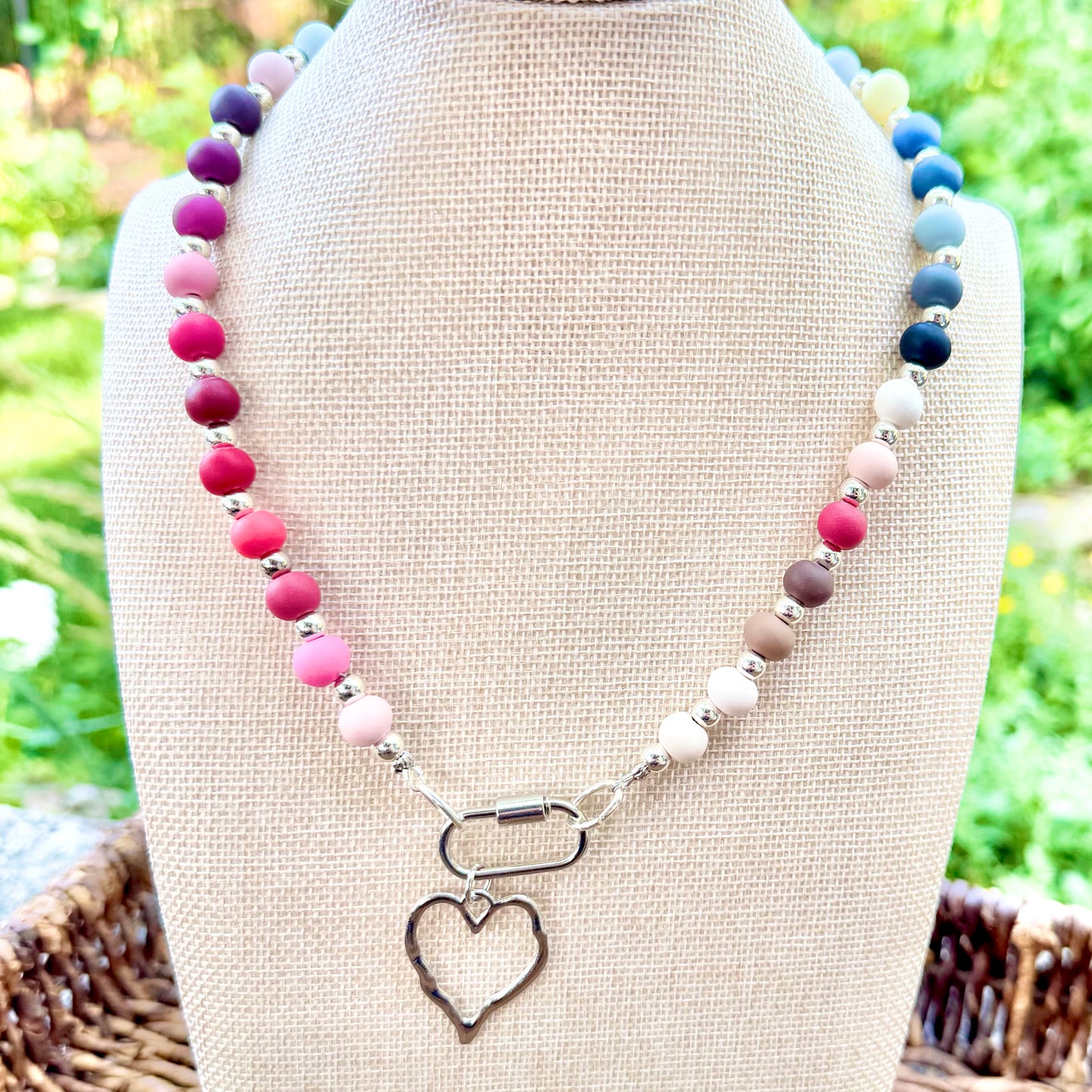 Palette Wearables | Carabiner Necklace | Summer