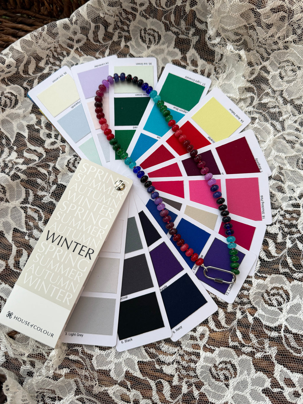 Ava | Red, Green, Blue, Purple | Dark Winter