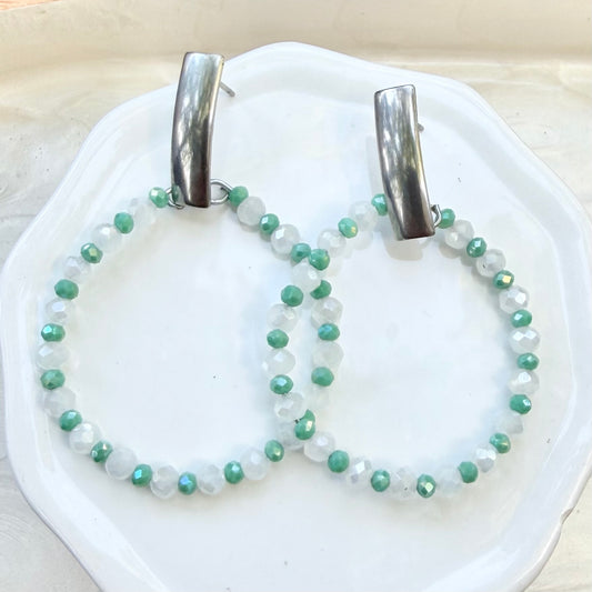 Remy | Pastel Jade and Soft White | Summer