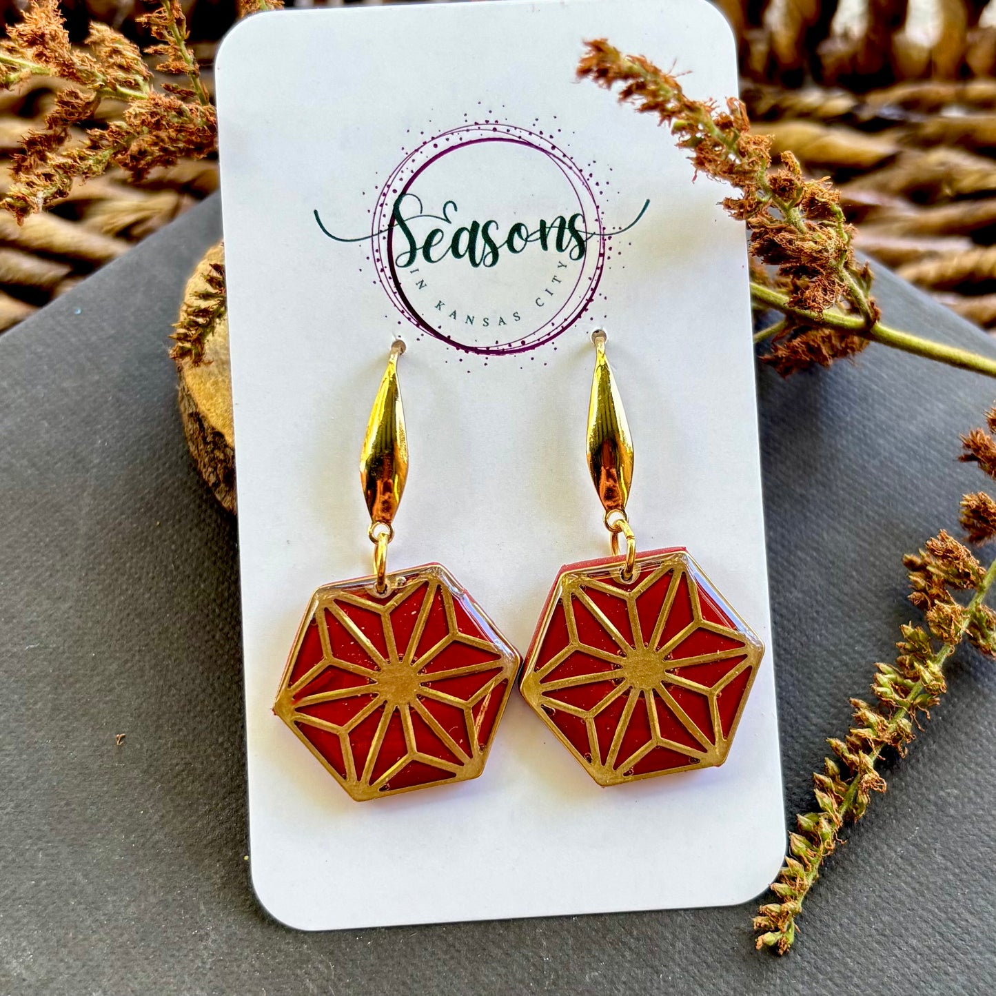 Parker | Hexagon | Chestnut | Autumn