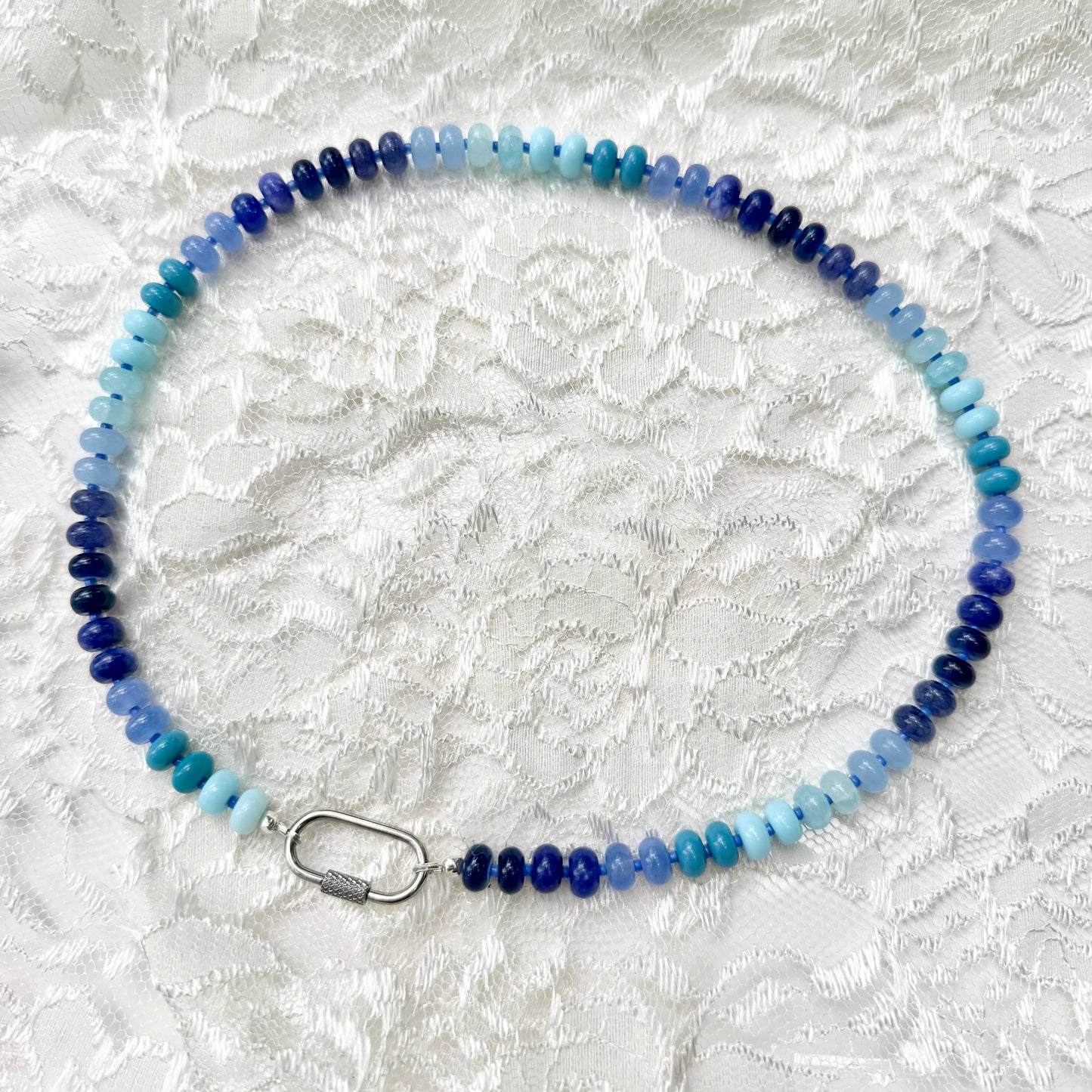 Ava | Blues with Delph Spacers | True Summer